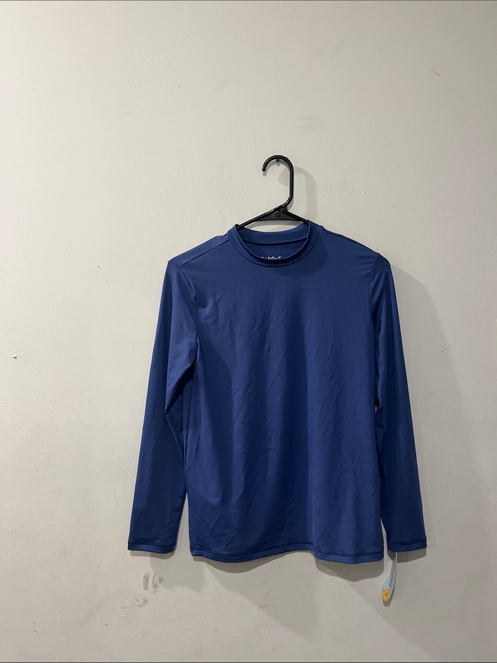 Cat & Jack Boys' Long-Sleeve Crew Neck Tee - Blue